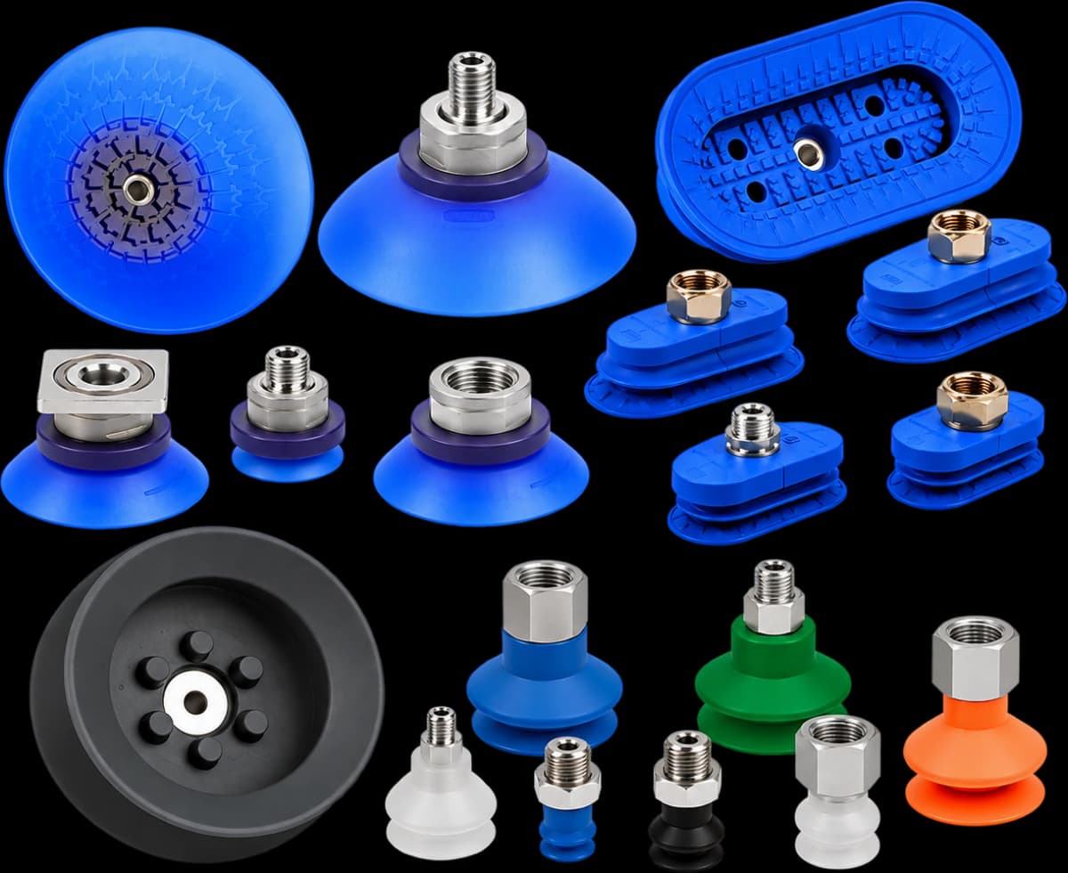 Schmalz Industrial Vacuum Suction Cup Collection