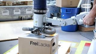 Schmalz Lifting Devices in Order Picking: JumboErgo & VacuMaster Basic
