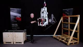 Ergo-Glass Continuous Pneumatic Rotation and Tilt
