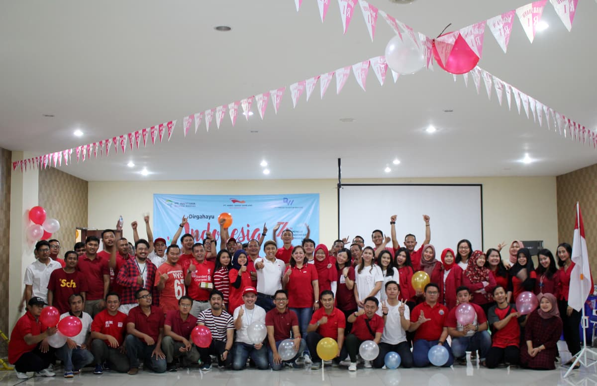 Antusias Karyawan Nabel Sakha Group dalam Merayakan Hari Kemerdekaan RI ke 74