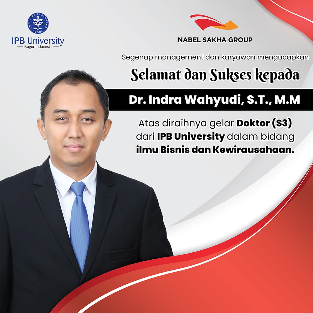 Segenap management dan karyawan Nabel Sakha Group mengucapkan