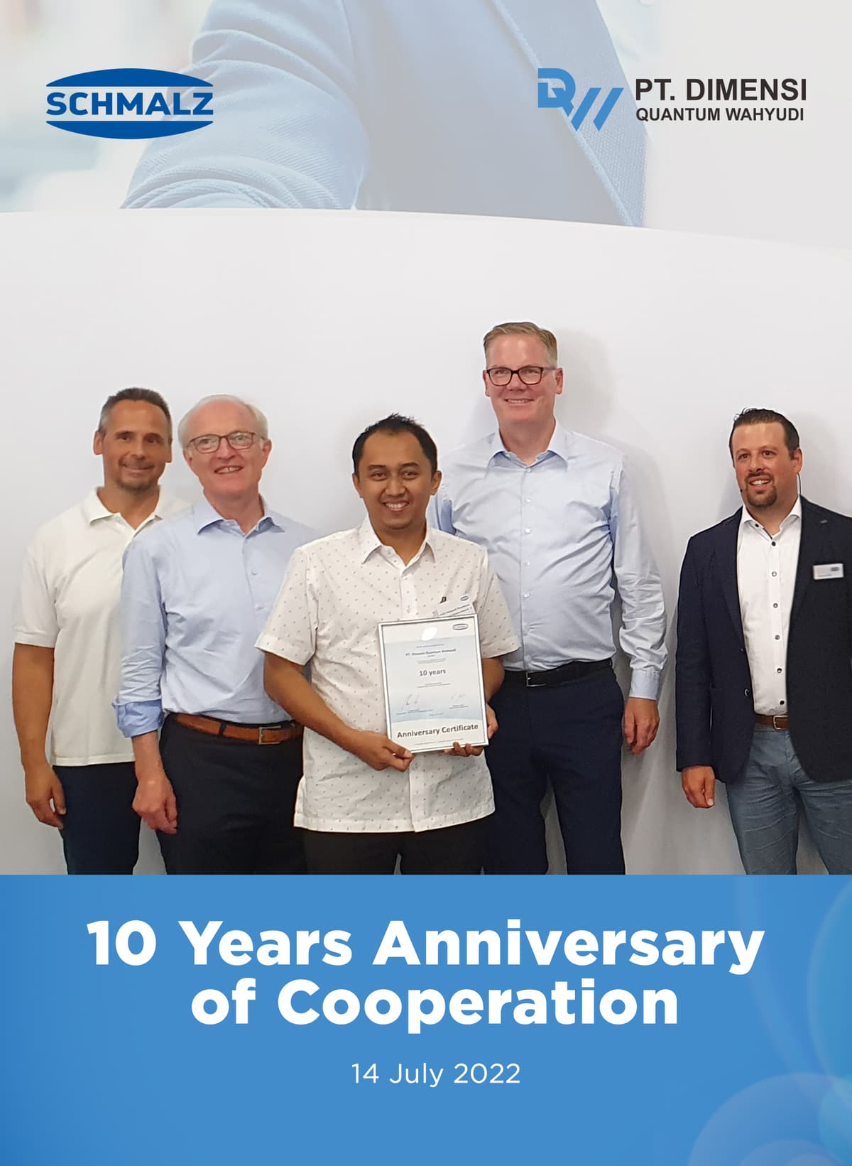 10 Years Anniversary of Cooperation