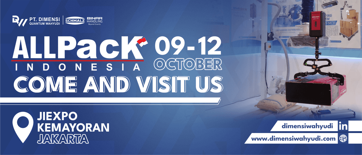 PT Dimensi Quantum Wahyudi Hadir di AllPack Indonesia 2024 di Jiexpo Kemayoran