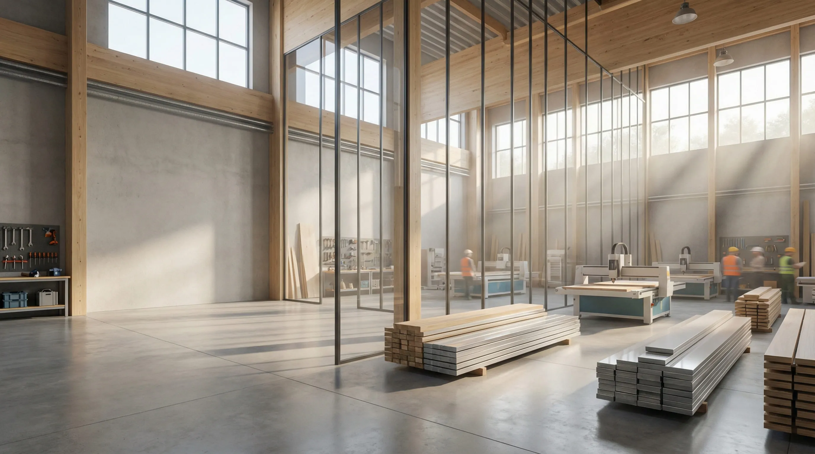 Construction, Glass & Woodworking