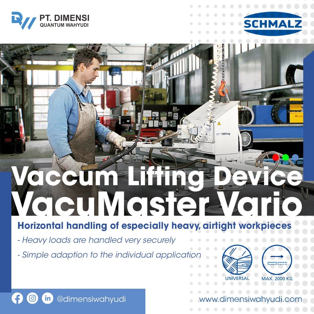 VacuMaster Vario: Solusi Pengangkat Beban Berat hingga 2.000 kg