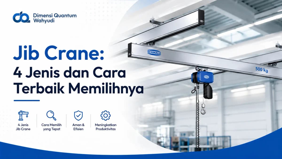 Jib Crane: 4 Jenis dan Cara Terbaik Memilihnya