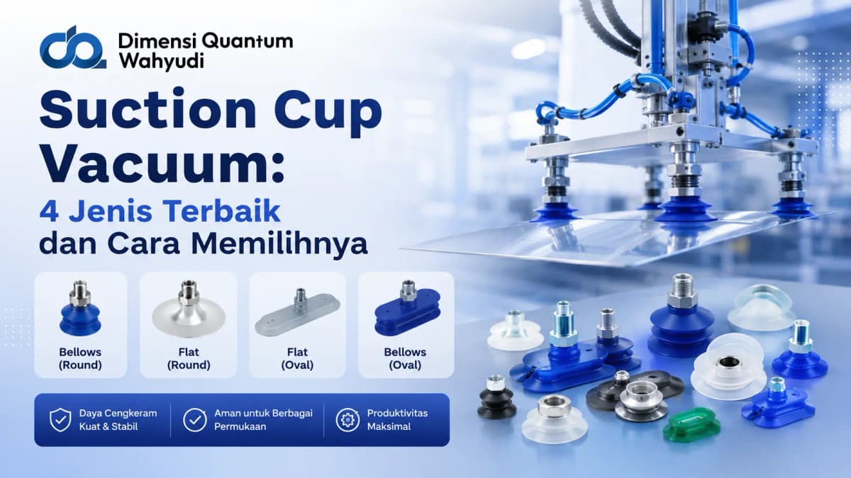 Suction Cup Vacuum: 4 Jenis Terbaik dan Cara Memilihnya
